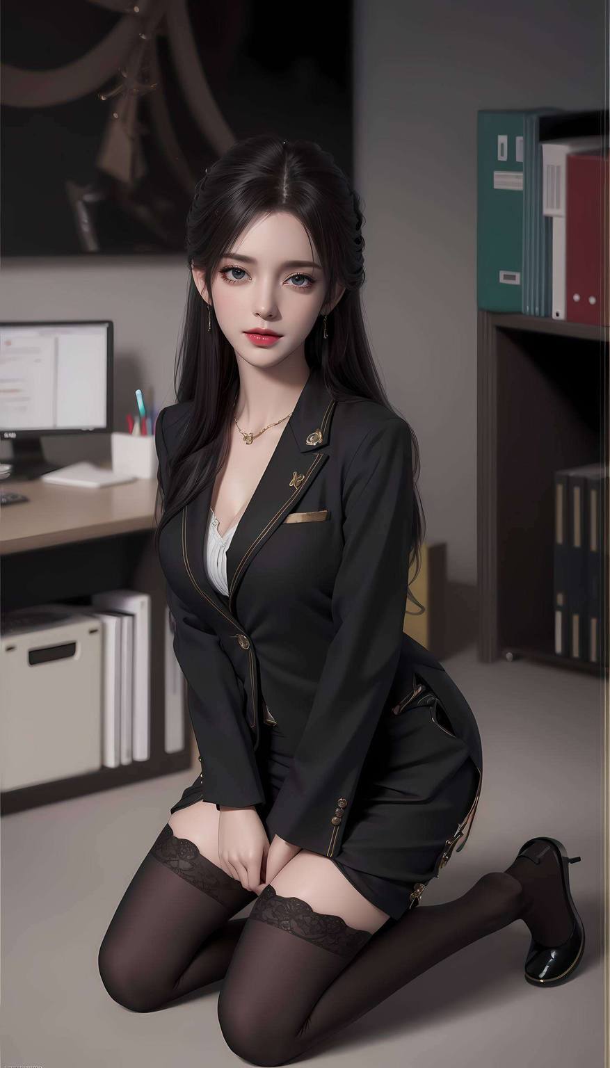 完美世界清漪原版：AI图例AIGC二次元壁纸，安卓桌面壁纸精选集