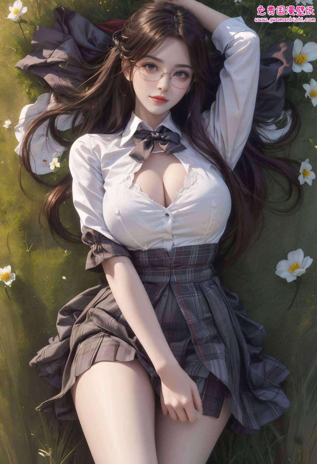 超还原完美像素苹果潮图壁纸——火灵儿正脸高清珍藏