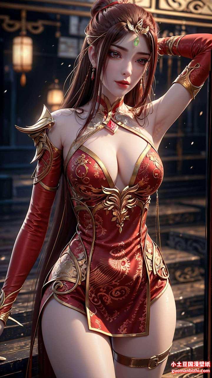 完美世界红凰身材特写免费壁纸包平板ins风