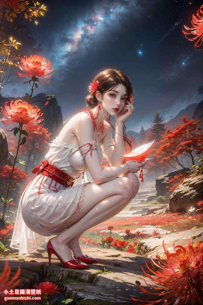 真人火灵儿壁纸图片高清：炫彩壁纸动漫壁纸平板桌面壁纸