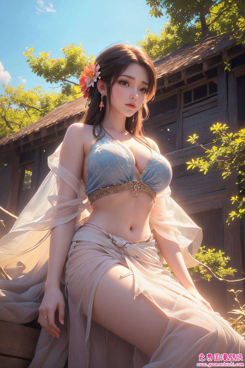 石昊与火灵儿：完美高清动漫壁纸，手机专属可爱壁纸精选