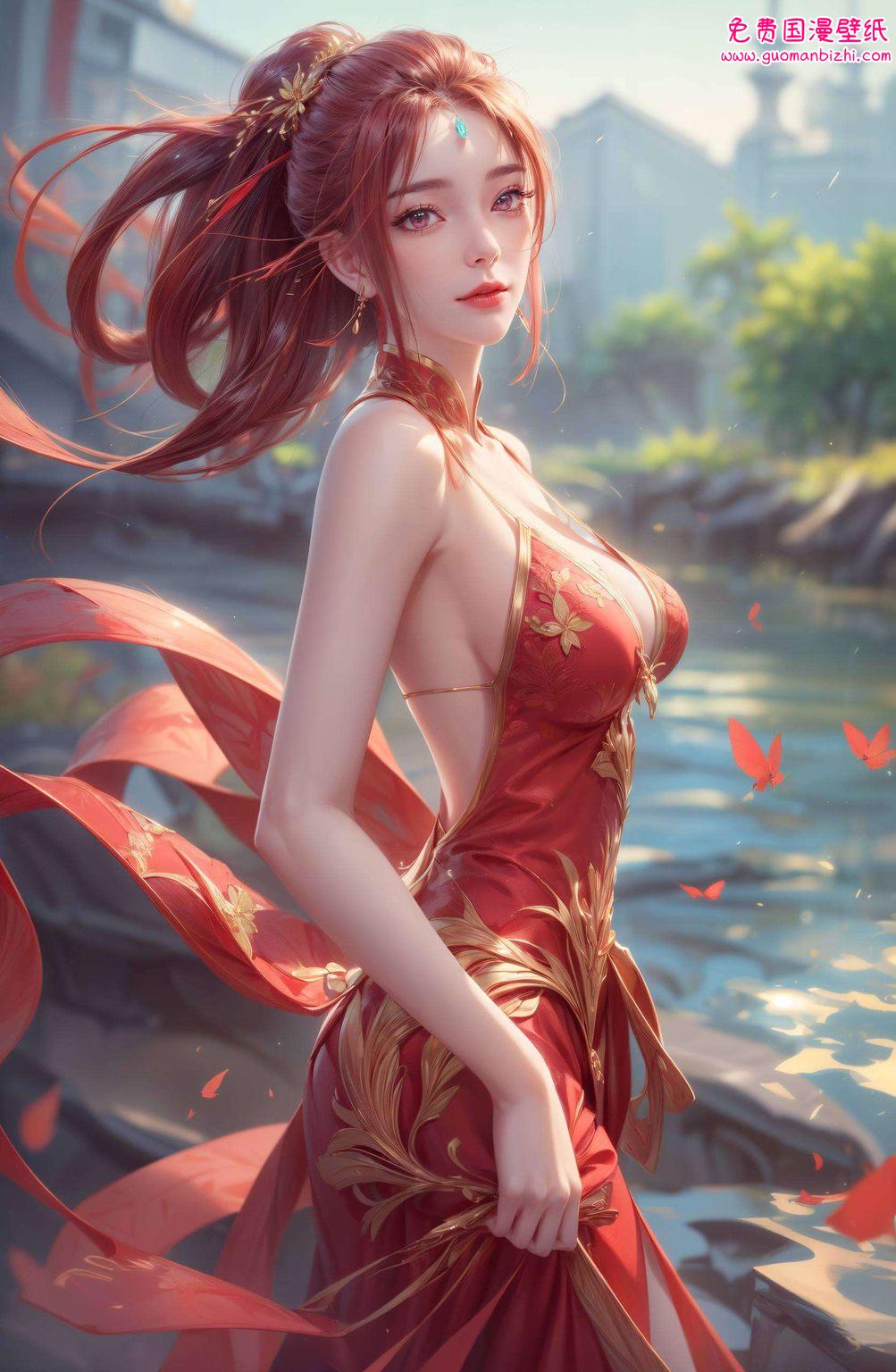 红凰高清壁纸背景图动漫：AI素材·极简壁纸·安卓最美壁纸集