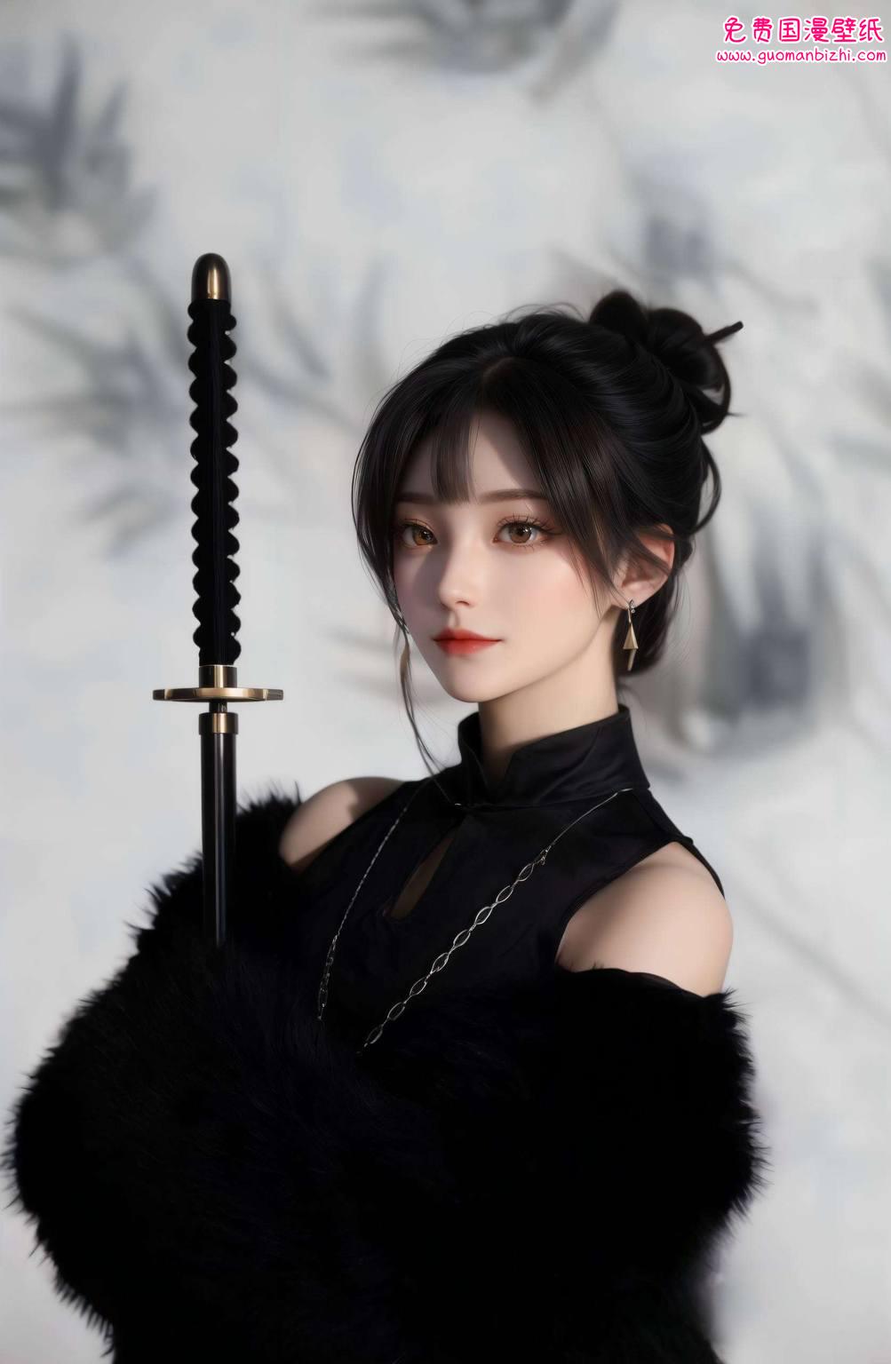 柳神清壁纸集：AI生成素材，护眼手机桌面背景，动态全屏电脑享受