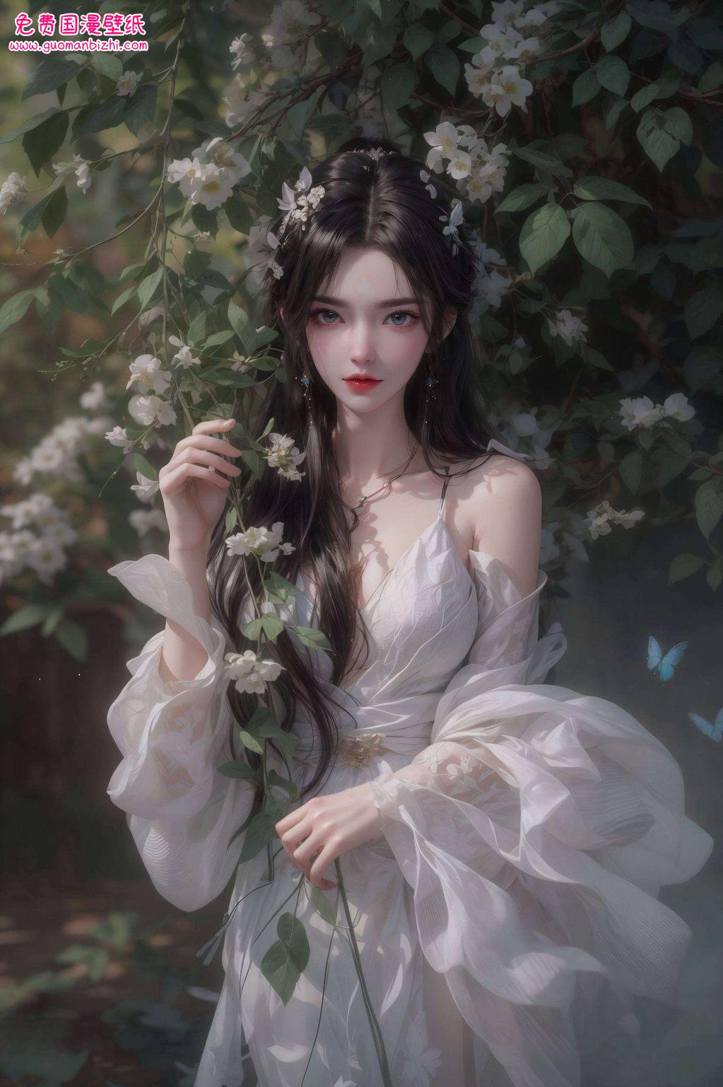 AI素材库：清漪最新古香古色护眼壁纸，iPhone专属精选