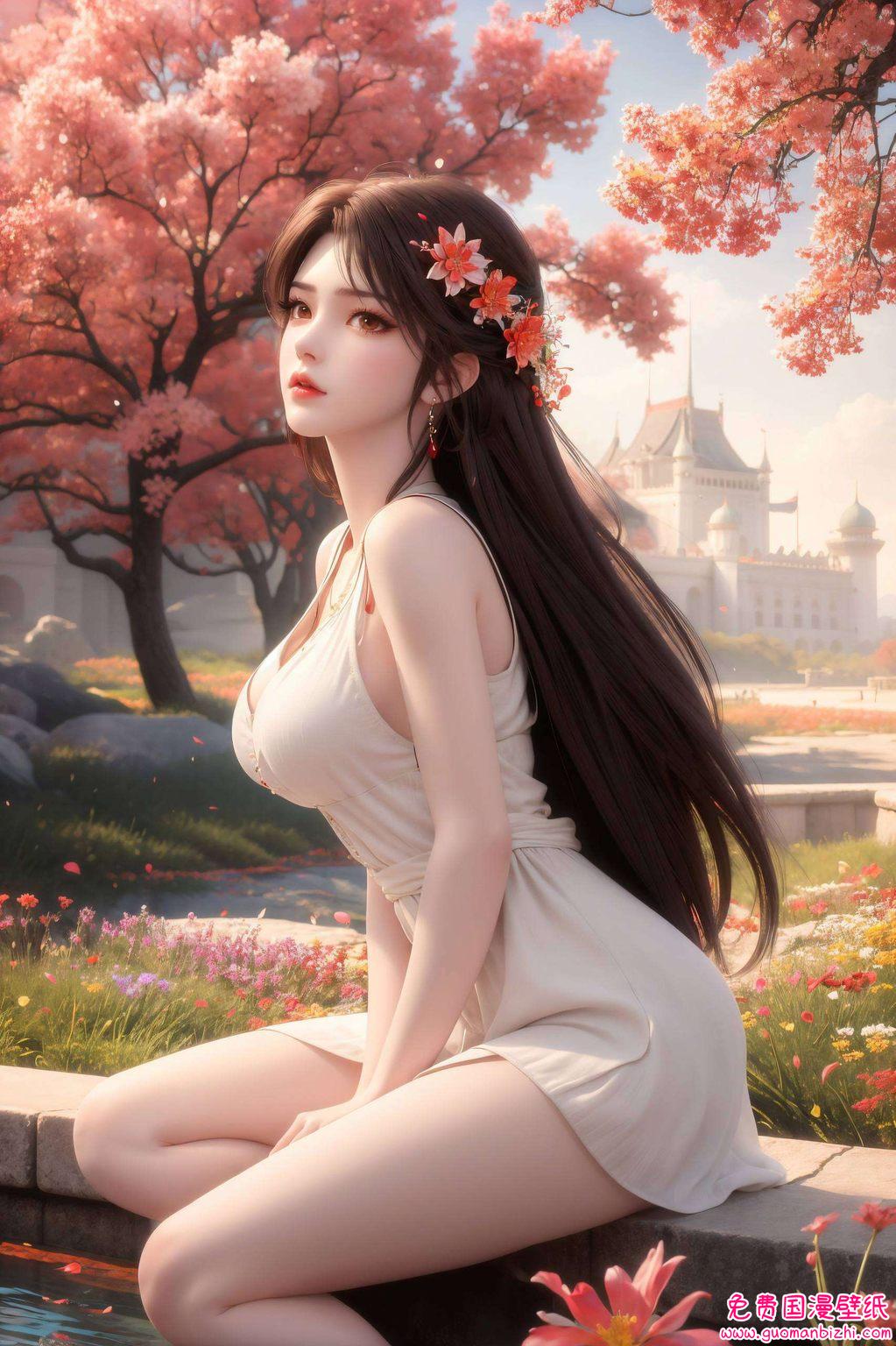 石昊扛火灵儿：AI素材动漫壁纸，iPad专属Ins风精选