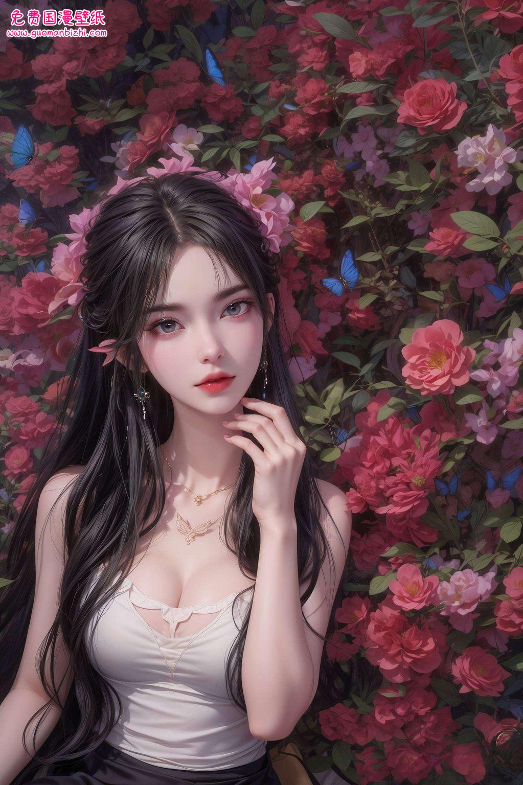 AI参考精选，动漫壁纸集，iPhone炫彩壁纸，独步逍遥清漪动态壁纸盛宴