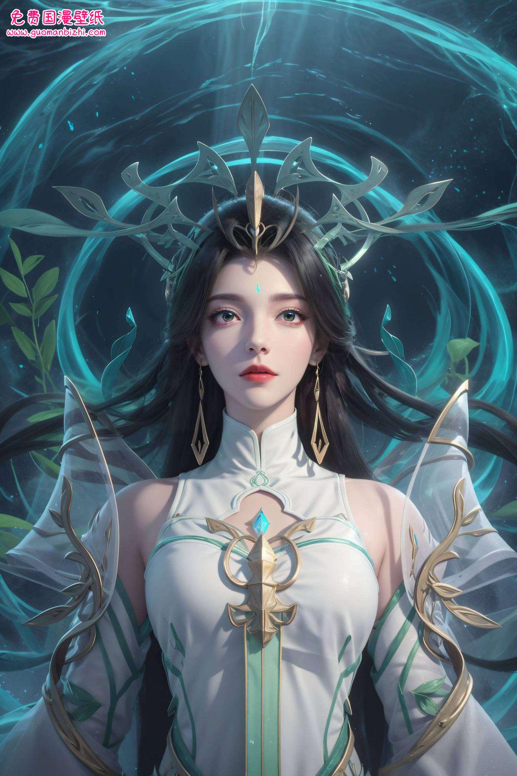 柳神婚纱真人全身，AI创造免费壁纸下载，平板动画壁纸尽享