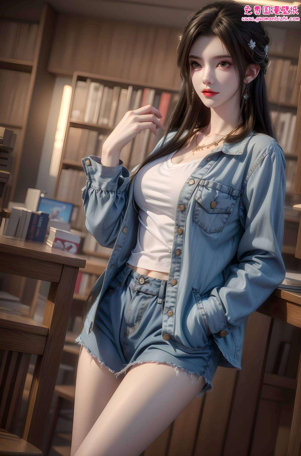 国漫动态美女清漪:AI绘画×二次元壁纸,点亮电脑桌面主题 国漫动态美女清漪:AI绘画×二次元壁纸,点亮电脑桌面主题