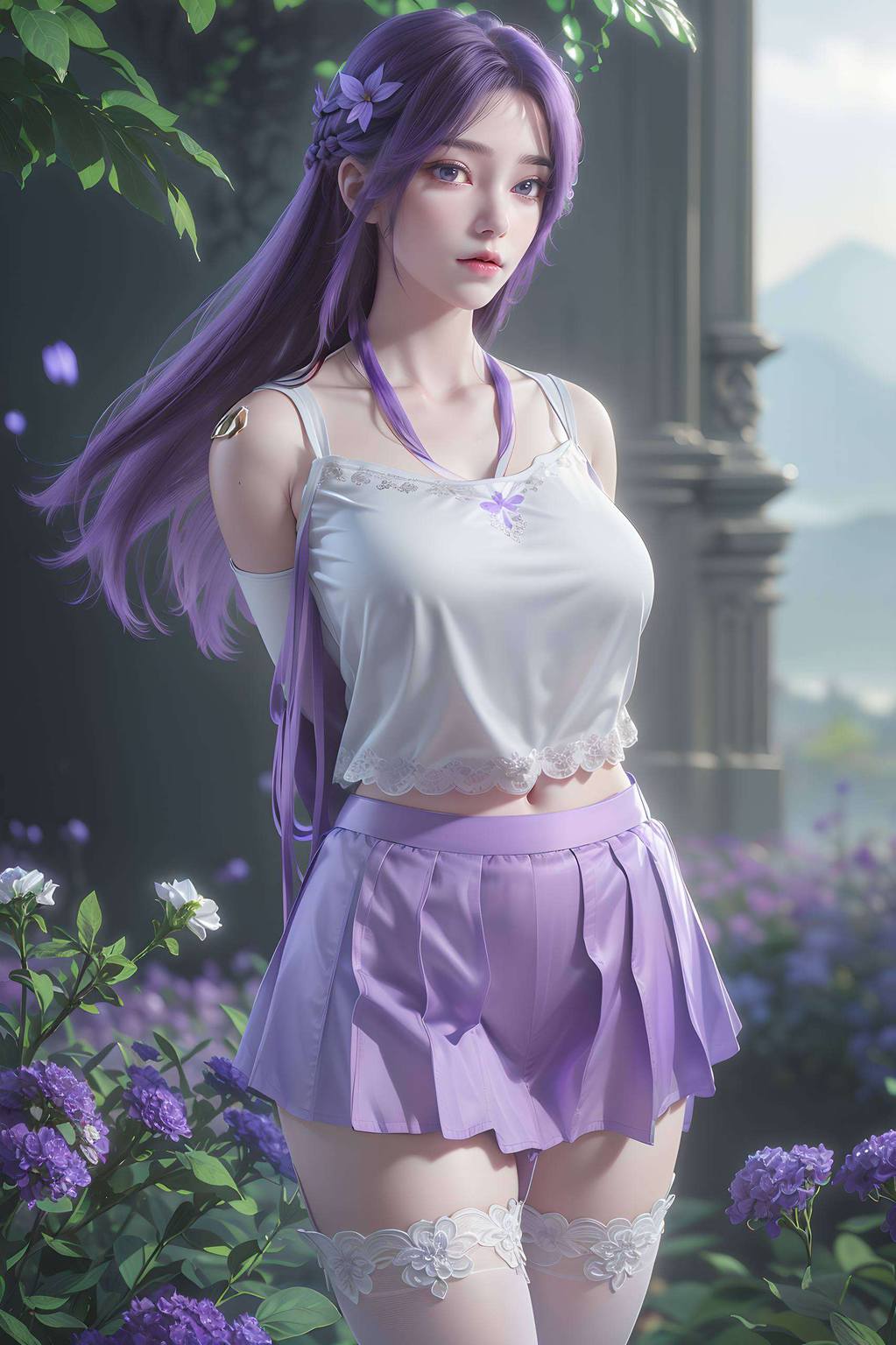 粉色电脑云曦壁纸，护眼高清，免费下载，点亮桌面温馨。