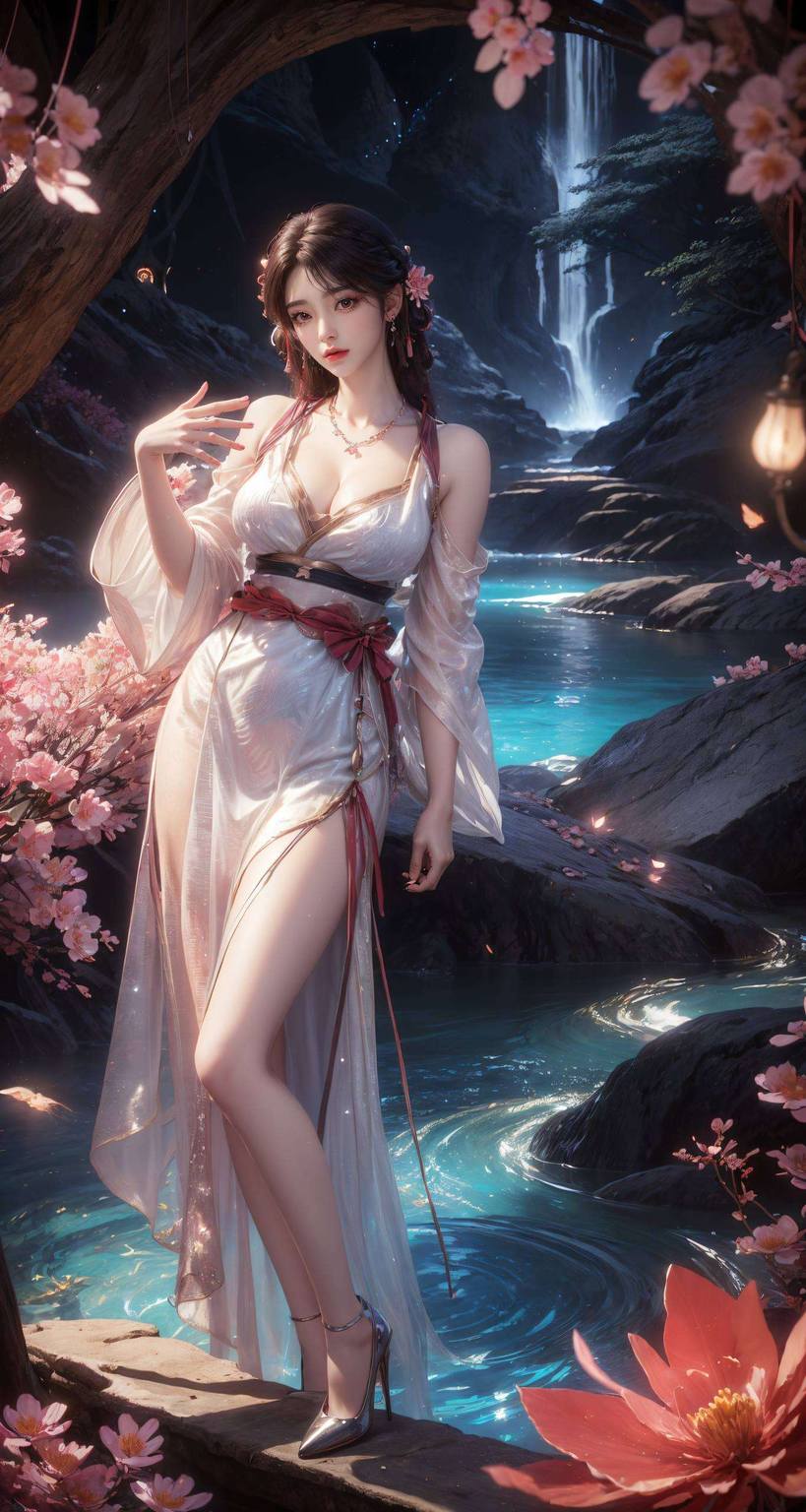 护眼壁纸免费壁纸秀：古风动漫美女火灵儿高清iPad壁纸集