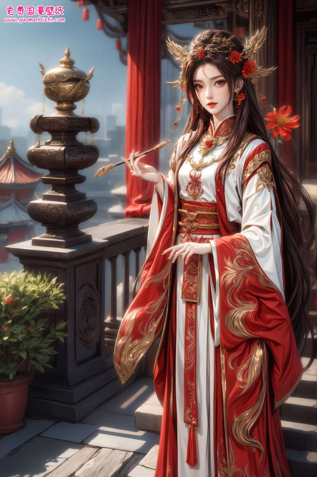 石昊火灵儿深情相拥，高品质作品免费壁纸，包苹果桌面高清享受