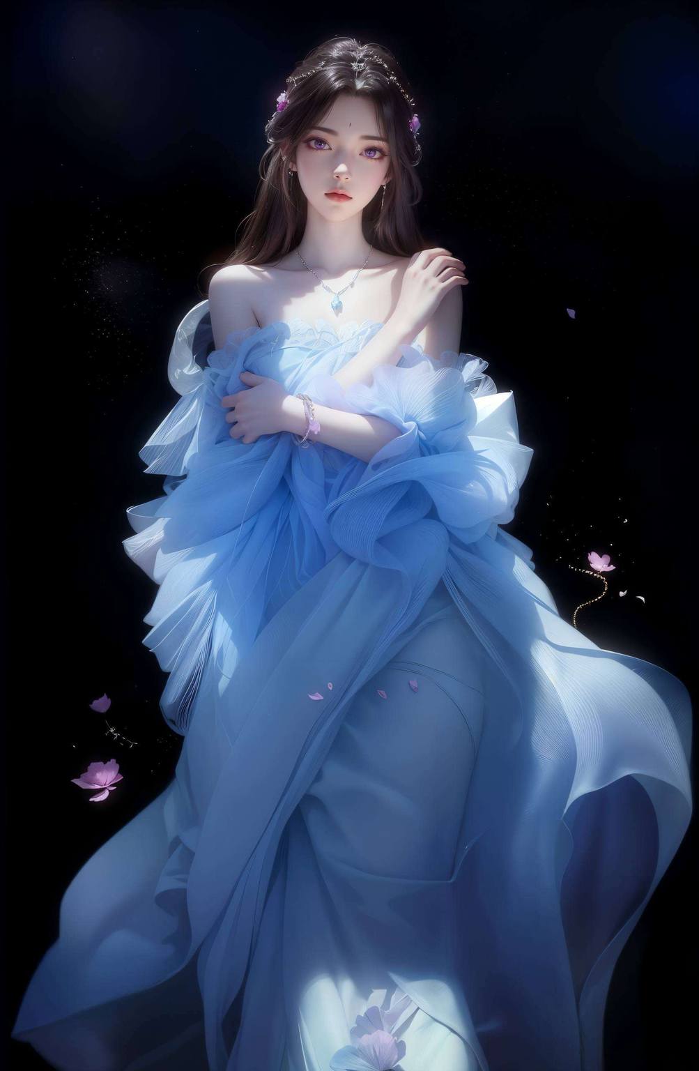 AI壁纸精选集：融合游戏壁纸与iPhone桌面背景，月婵壁纸百度网盘珍藏。