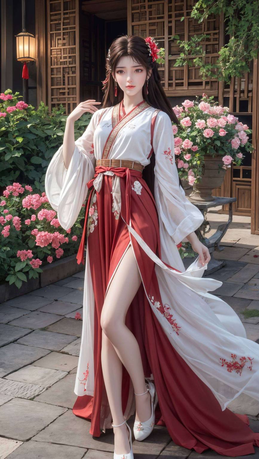 云曦火灵儿新建模——AI生成壁纸·AIGC二次元壁纸·Win10桌面壁纸集