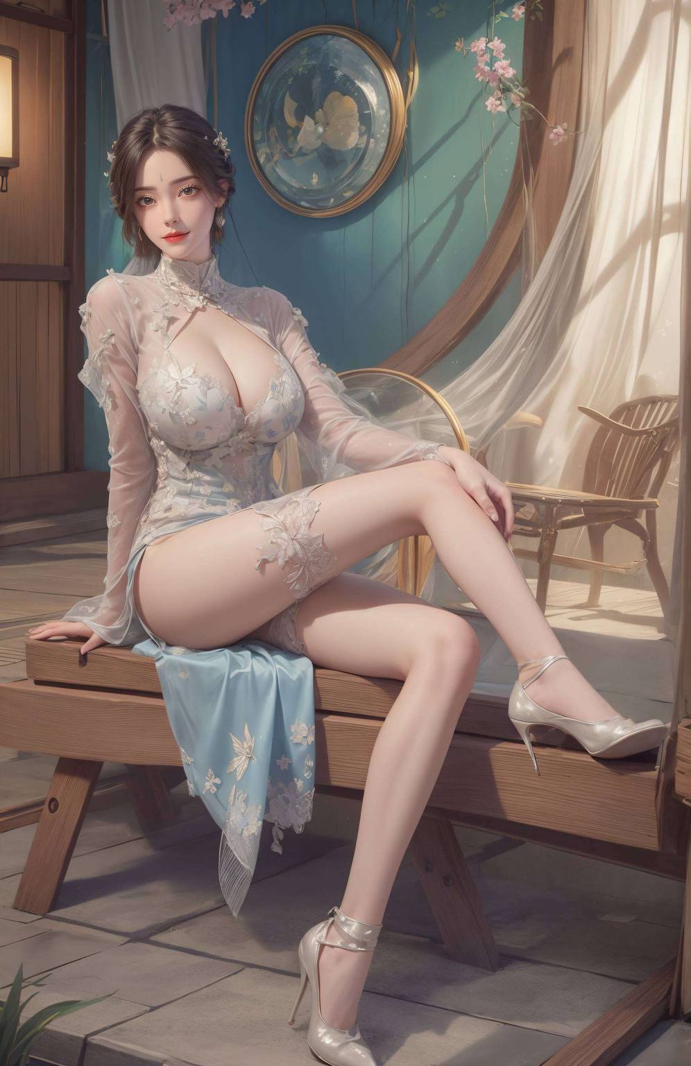 柳神最新壁纸集：AI绘画×极简风，Win10锁屏壁纸全新呈现。