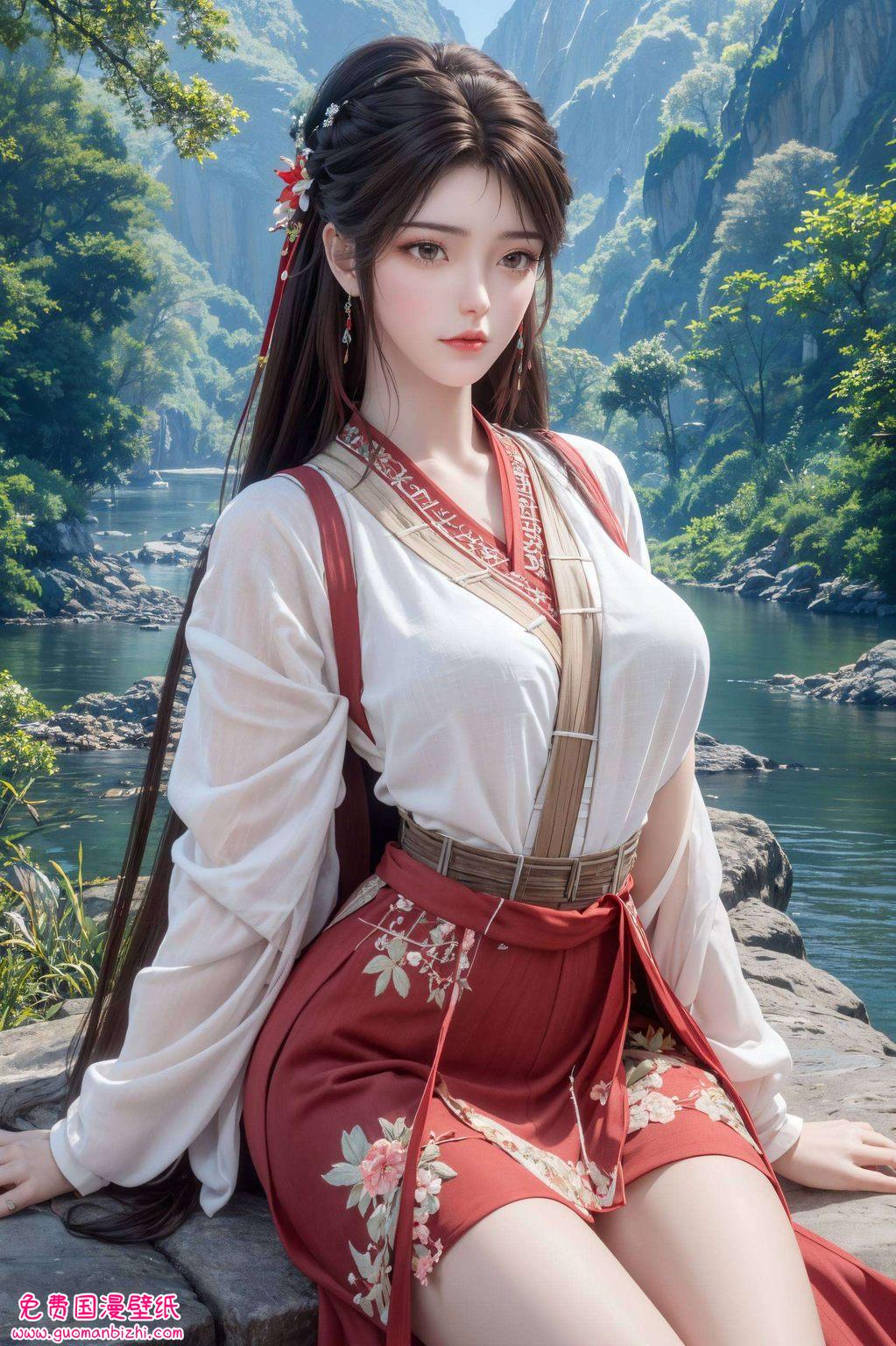 AI生成火灵儿身材壁纸：免费合集，手机潮图壁纸精选