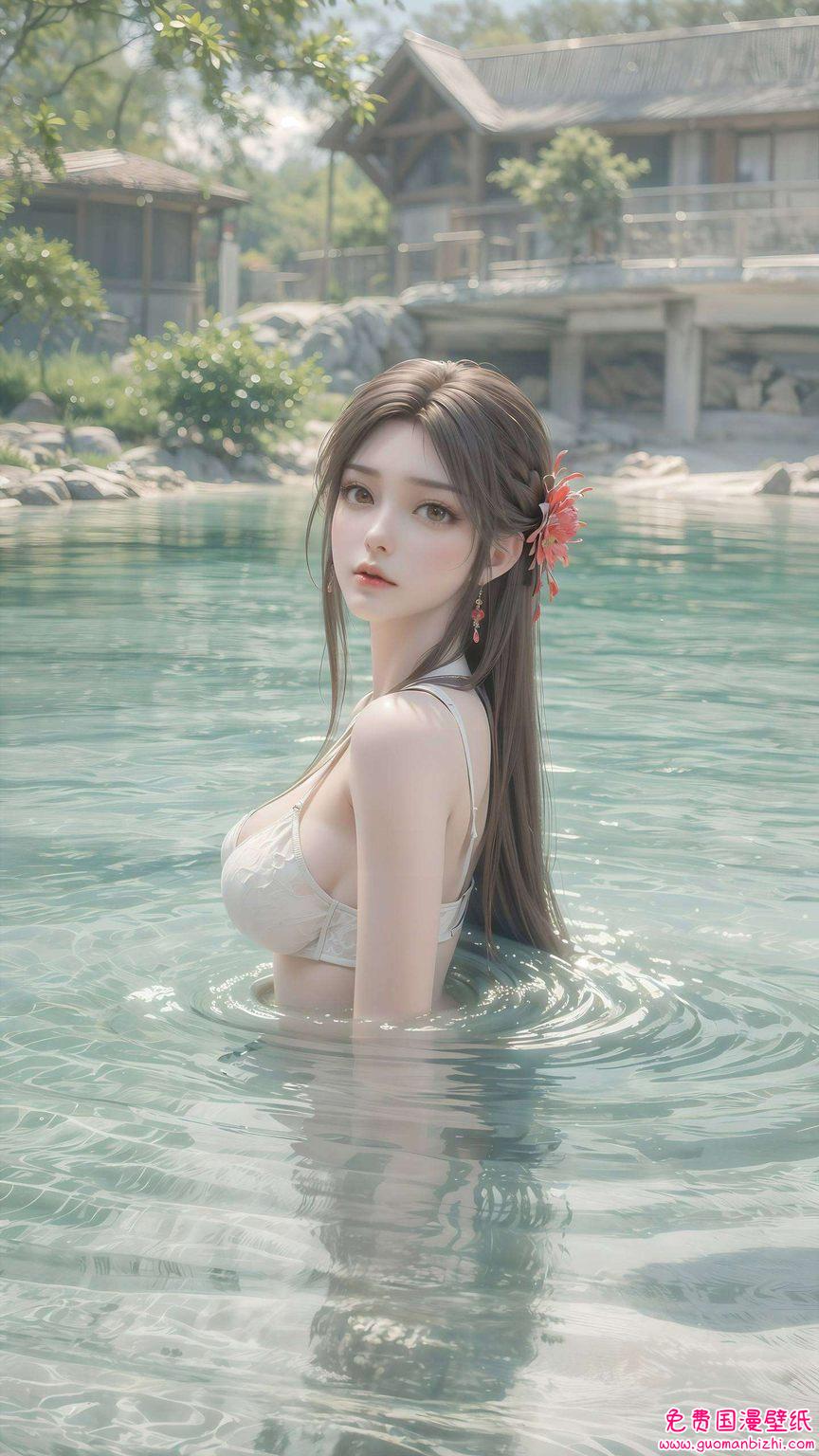 超好看壁纸集——火灵儿火桑女，护眼Win10古风漫画壁纸精选