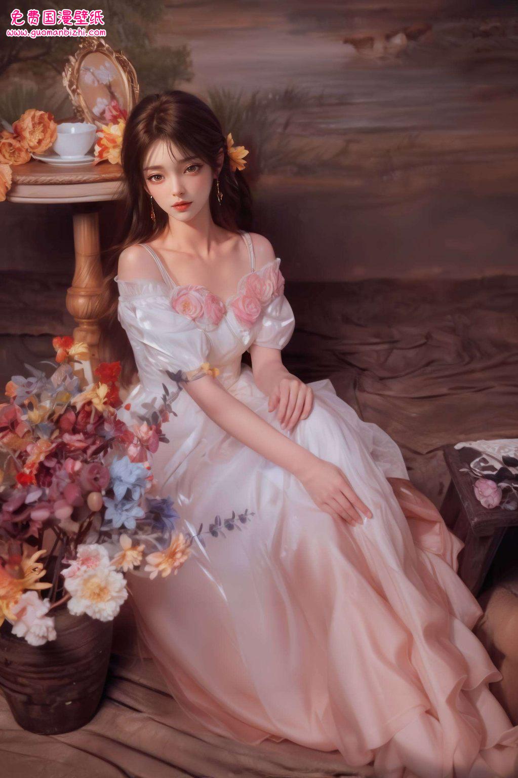 火灵儿背景壁纸竖屏高清,AI素材护眼电脑桌面必备 火灵儿背景壁纸竖屏高清,AI素材护眼电脑桌面必备