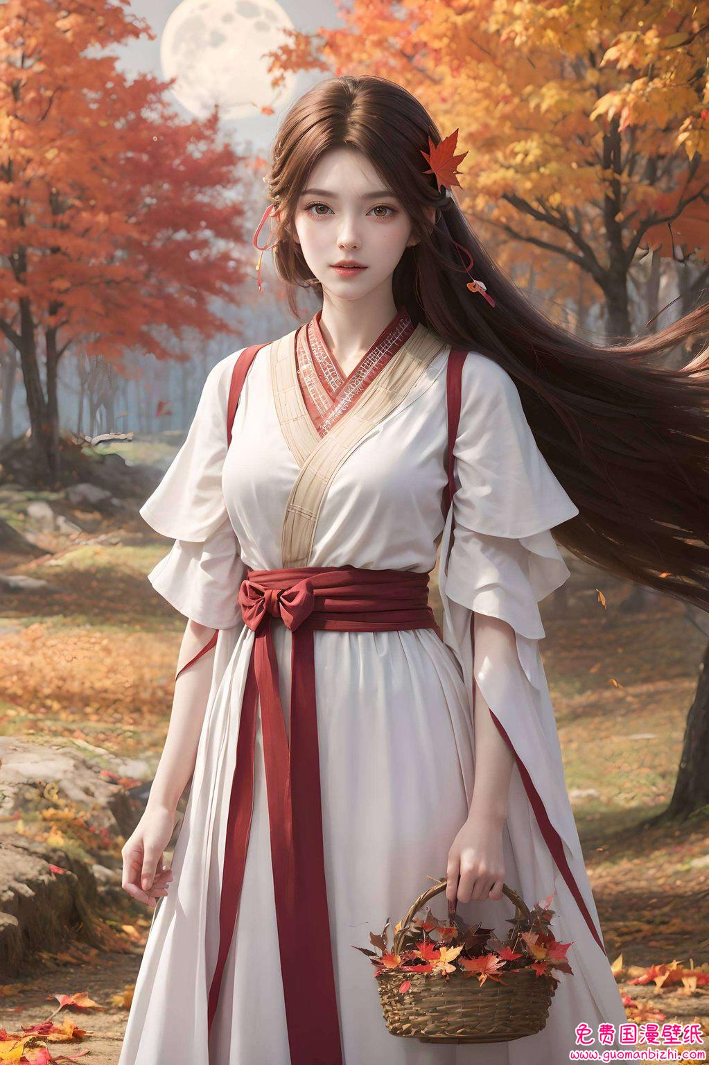 火灵儿石昊：AI绘画极简壁纸，手机桌面主题新风尚