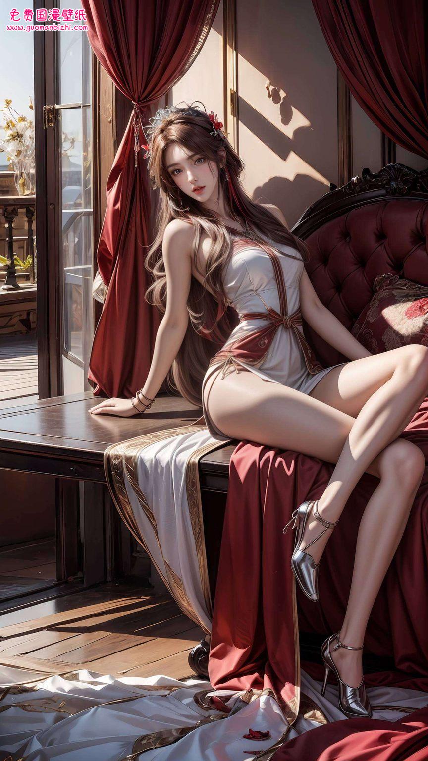 养眼壁纸:火灵儿火桑树精细角色,粉色主题Win10壁纸平板专用 养眼壁纸:火灵儿火桑树精细角色,粉色主题Win10壁纸平板专用