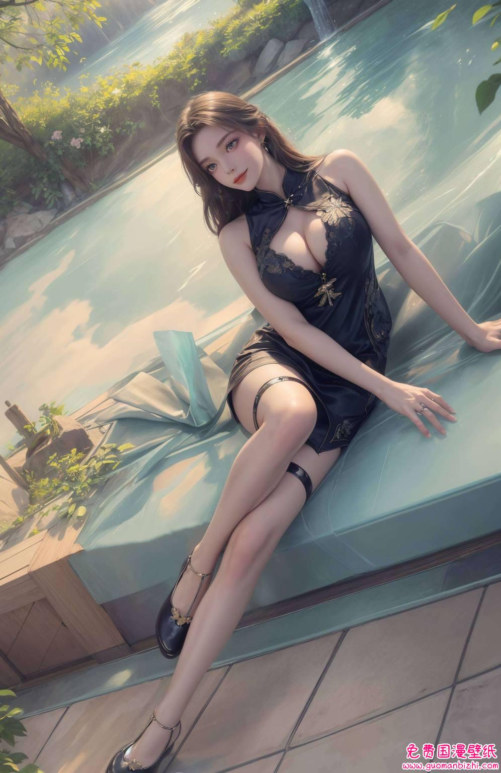 AI参考免费壁纸合集——电脑动画壁纸柳神图文并茂高清精选