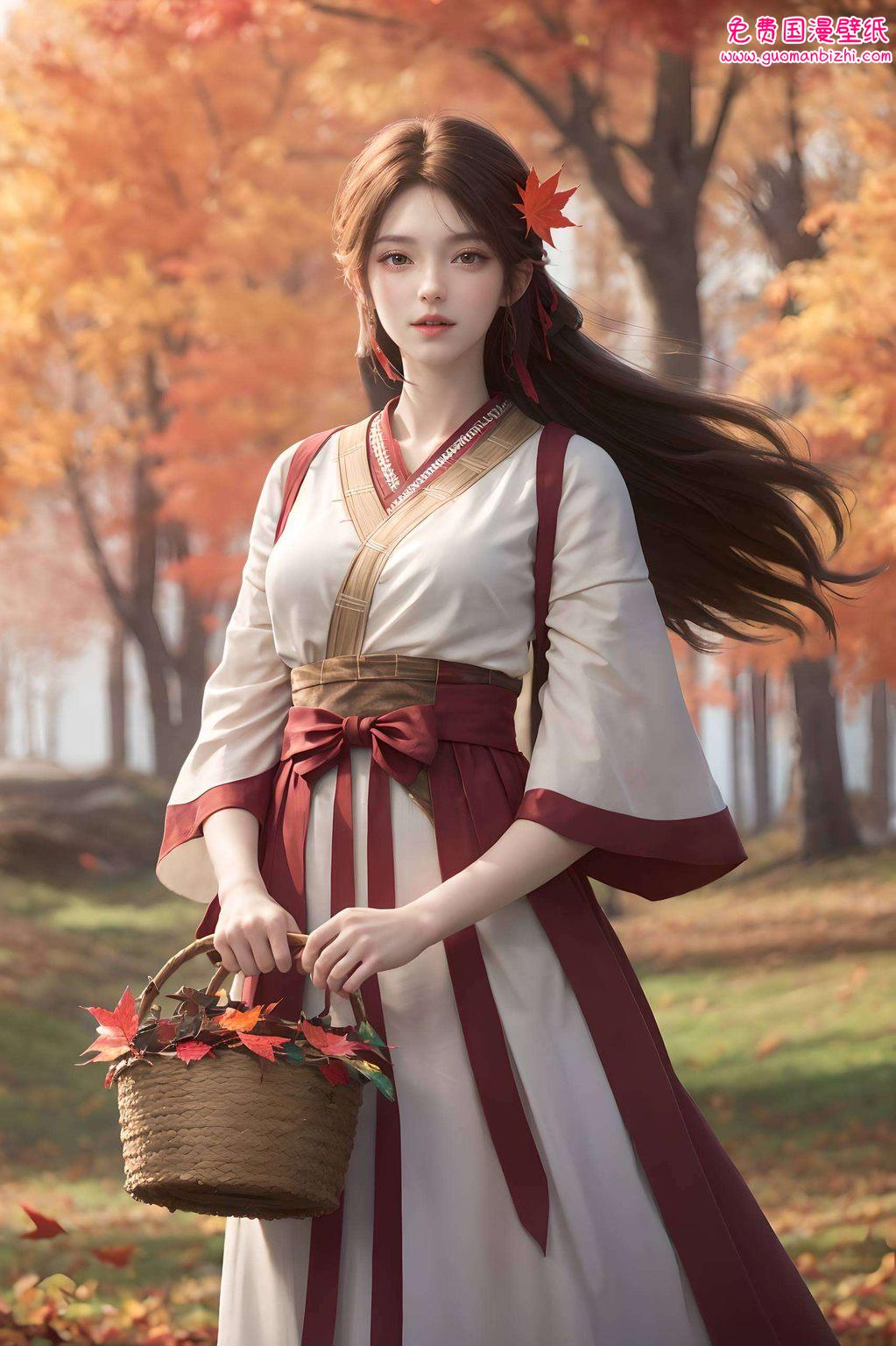 绿色精细角色平板桌面：动漫火灵儿动态壁纸集