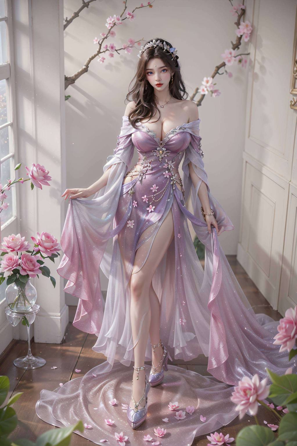 AI壁纸精选集：融合游戏壁纸与iPhone桌面背景，月婵壁纸百度网盘珍藏。