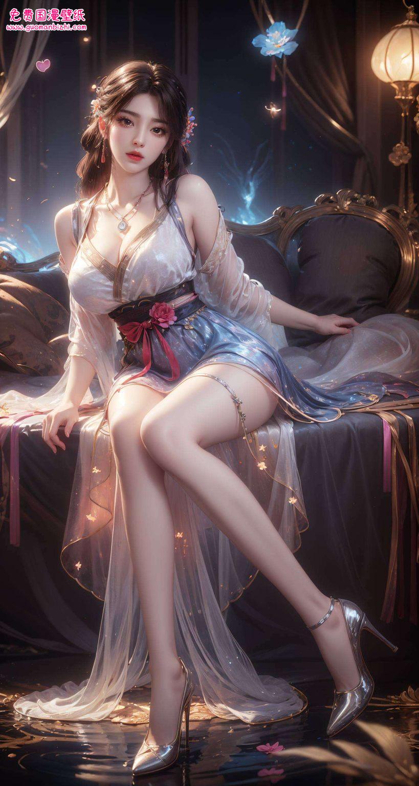 火灵儿AI图片模型，免费壁纸秀，平板桌面背景帅气集锦