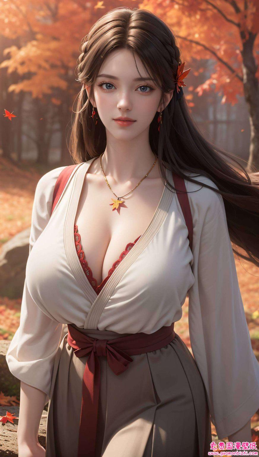 石昊与火灵儿：AI创造免费壁纸包，Win10壁纸，最美壁纸火桑系列